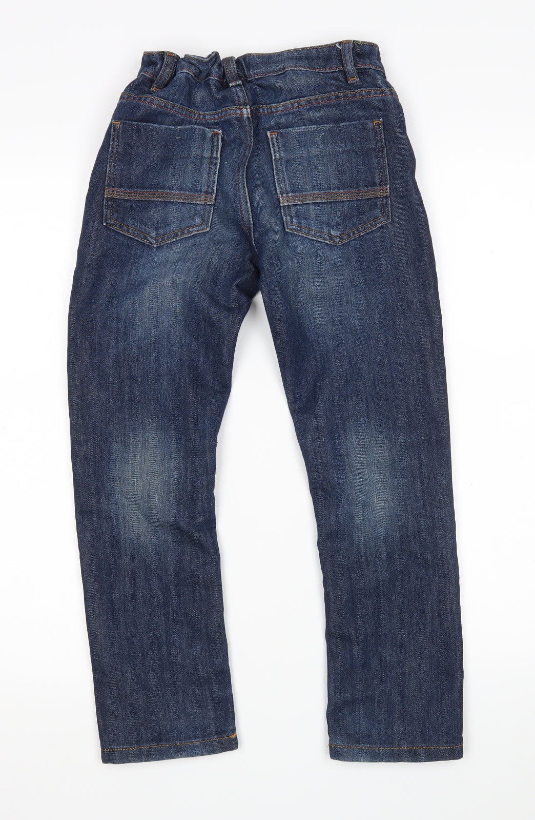 NEXT Boys Blue  Cotton Straight Jeans Size 9 Months  Regular