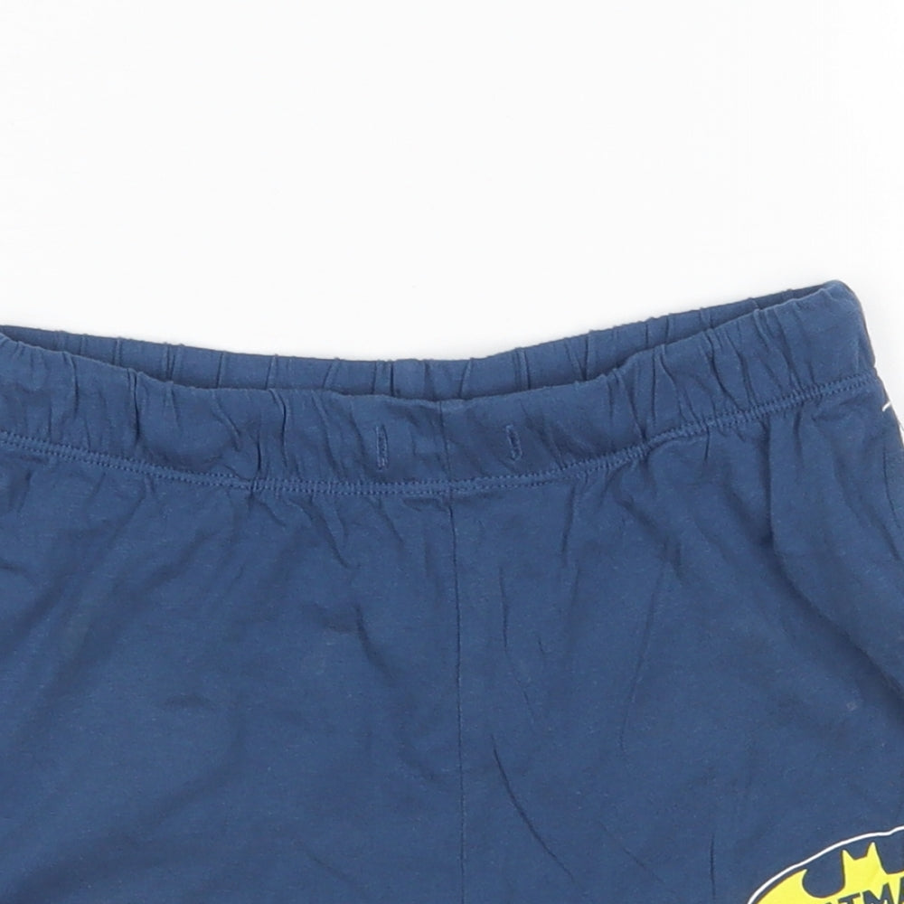 Sun City Boys Blue  Cotton  Sleep Shorts Size 8 Years