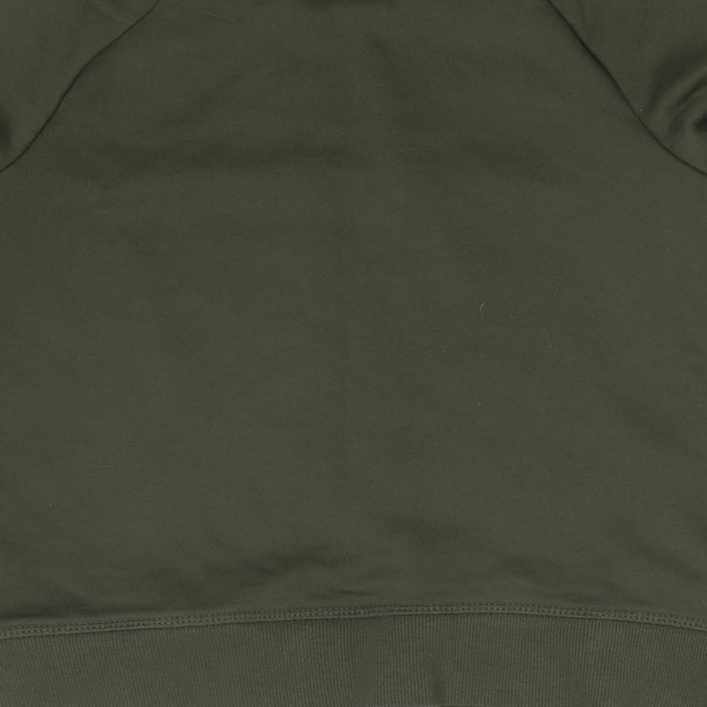 Primark Girls Green  Cotton Pullover Sweatshirt Size 10-11 Years   - LIVING MY BEST LIFE