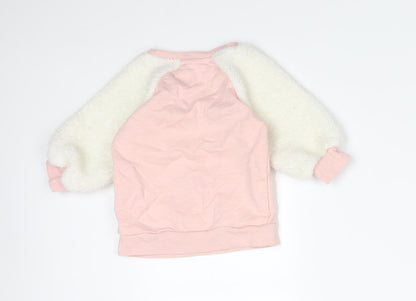 Nutmeg  Multicoloured Colourblock Cotton Basic T-Shirt Size 18-24 Months Crew Neck  - PEPPA PIG