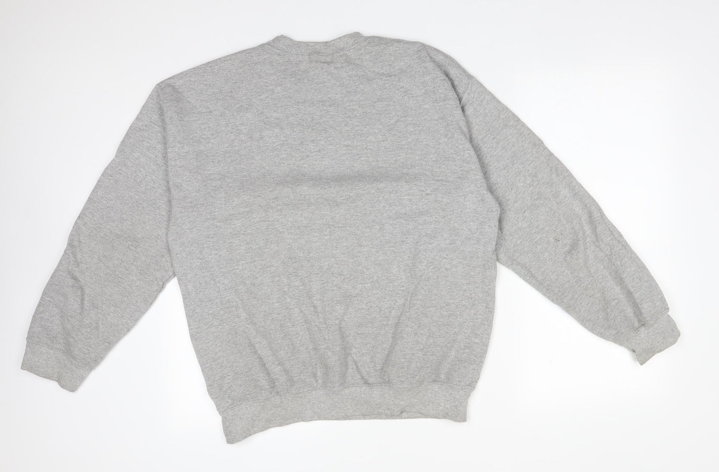 PRETTYLITTLETHING Womens Grey  Polyester Pullover Sweatshirt Size M