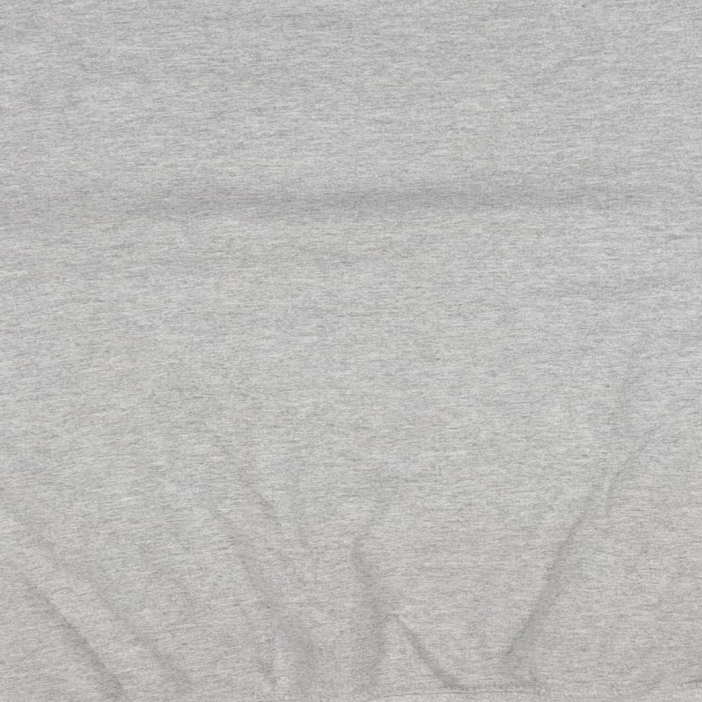 PRETTYLITTLETHING Womens Grey  Polyester Pullover Sweatshirt Size M