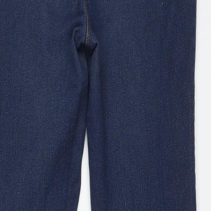 Womens UK Size 10 Papaya Regular Fit Skinny Blue Jeans