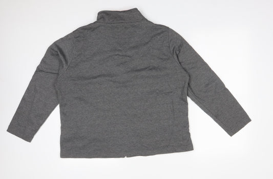 Damart Womens Grey Floral  Jacket  Size 20