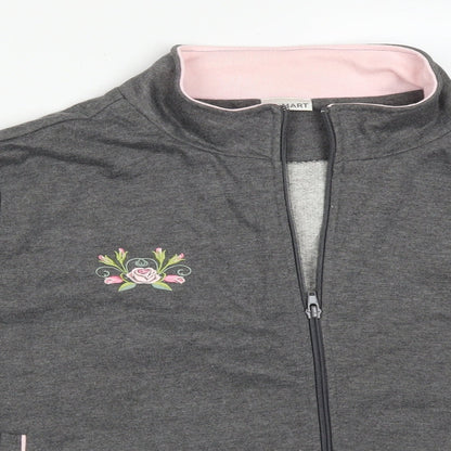 Damart Womens Grey Floral  Jacket  Size 20