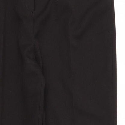 Womens UK Size 16 Annabelle Regular Fit Dress Pants Brown Trousers