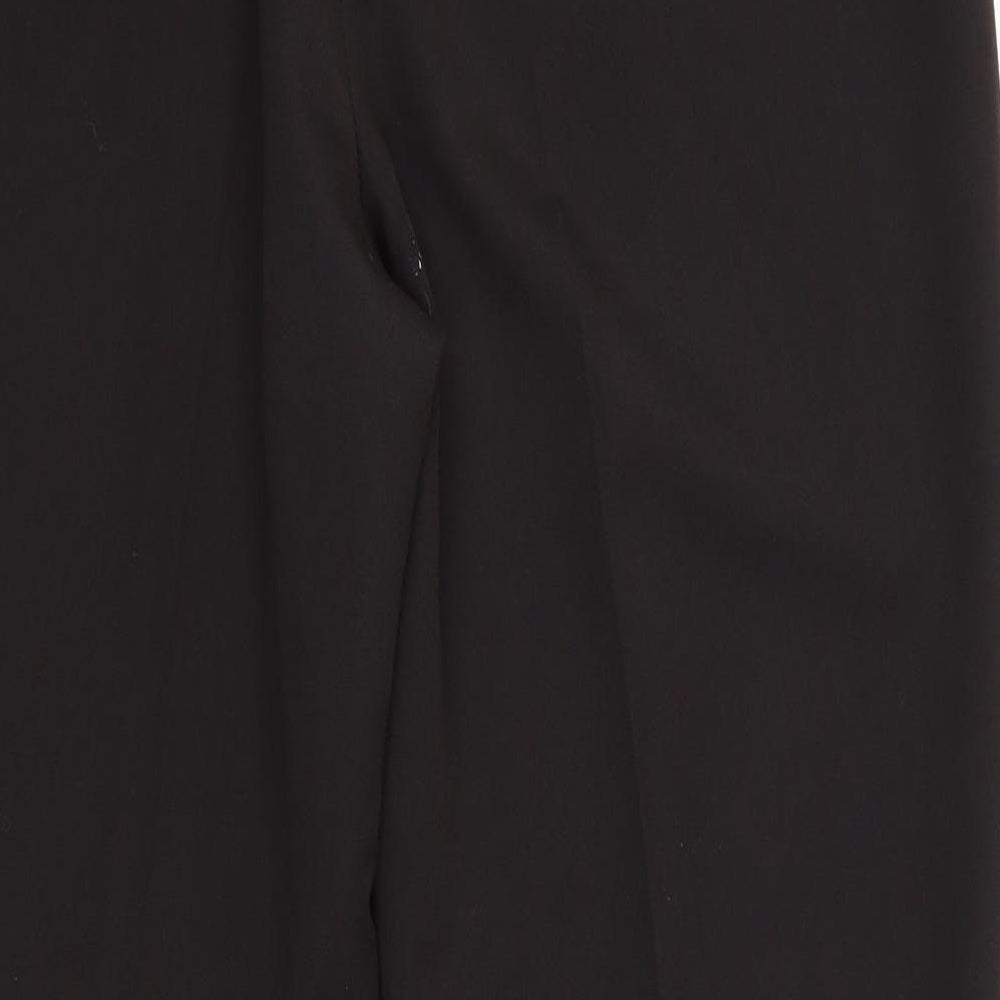 Womens UK Size 16 Annabelle Regular Fit Dress Pants Brown Trousers