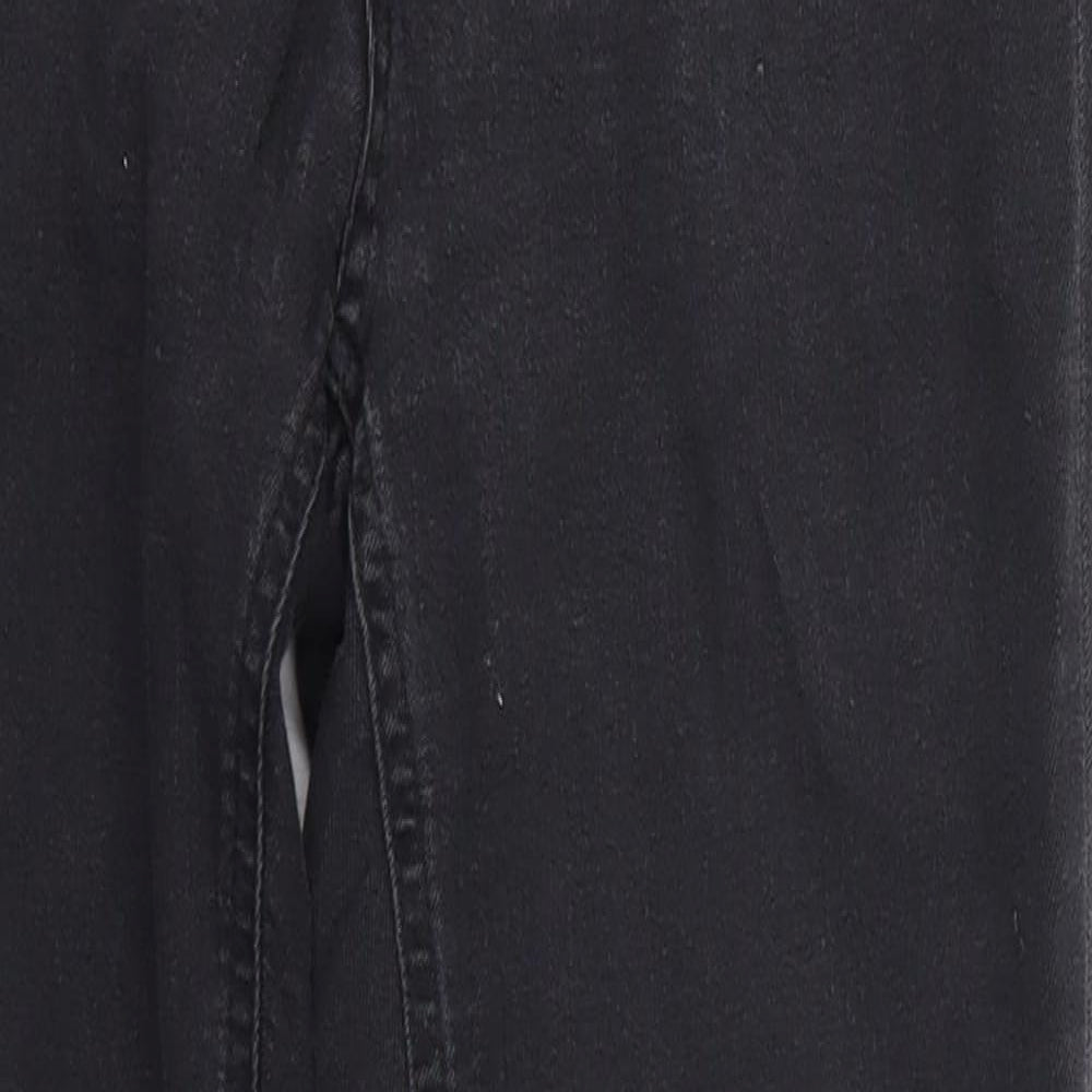 Womens UK Size 12 H&M Regular Fit Skinny Black Jeans
