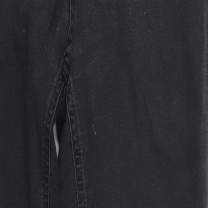 Womens UK Size 12 H&M Regular Fit Skinny Black Jeans