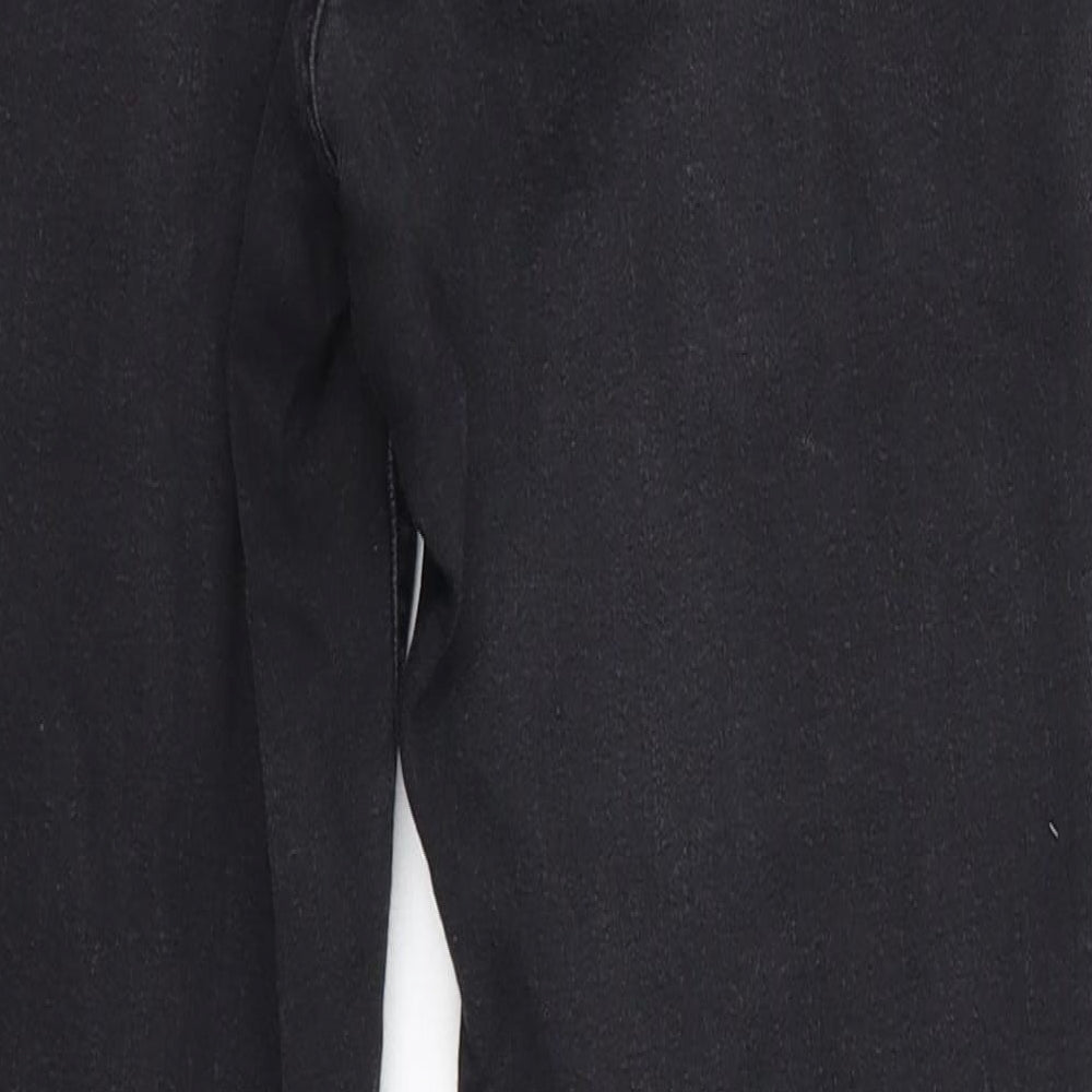 Womens UK Size 12 H&M Regular Fit Skinny Black Jeans