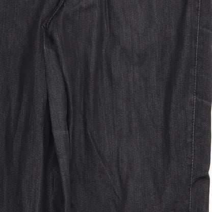 Gerry Weber Womens Black  Cotton Straight Jeans Size 16 L27 in Regular