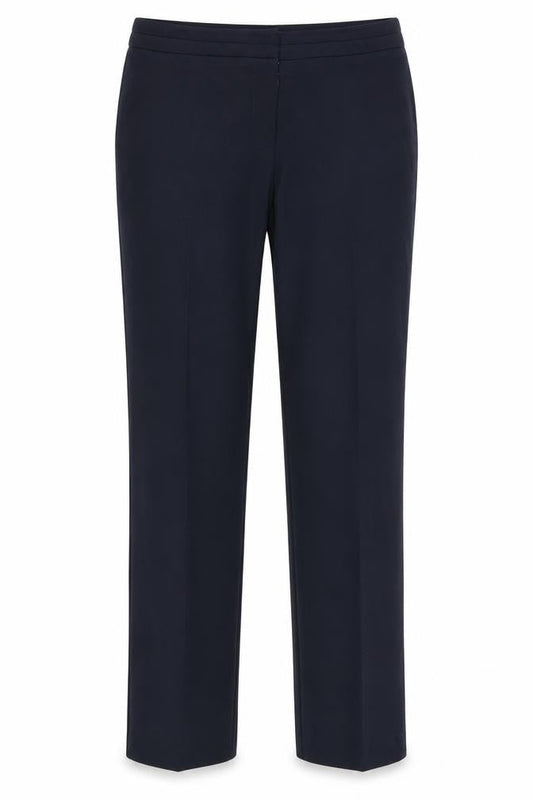 Womens UK Size 12 Bonmarché Regular Fit Dress Pants Blue Trousers