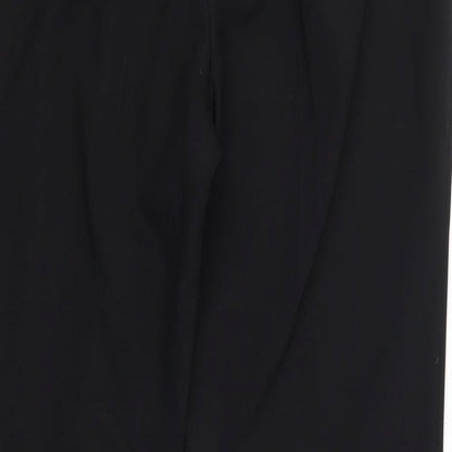 Matalan Womens Black  Polyester Dress Pants Trousers Size 12 L27 in Regular
