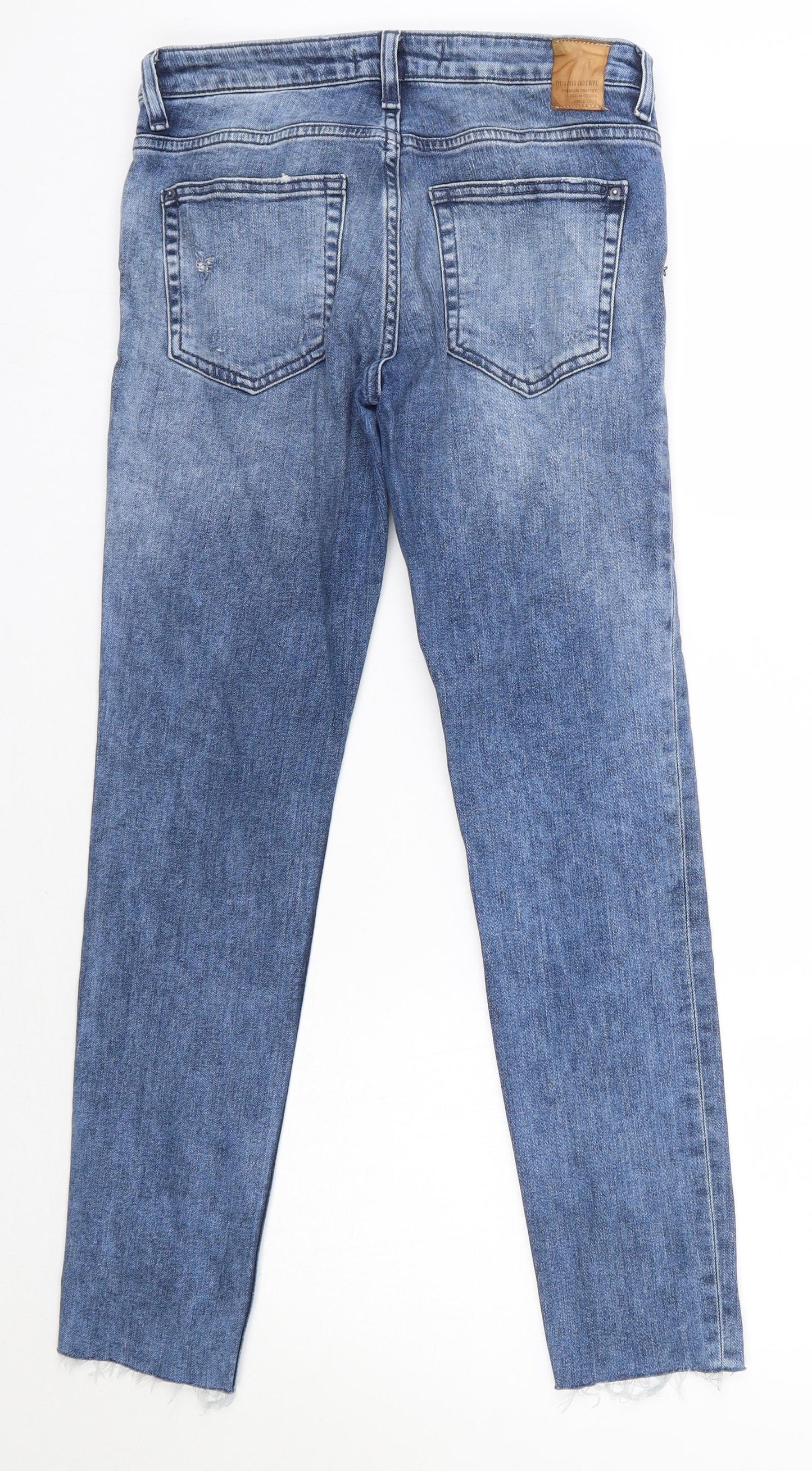 Z1976 Denim Womens Blue  Cotton Skinny Jeans Size 8 L27 in Regular