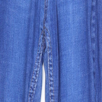 Born Belief Womens Blue  Cotton Skinny Jeans Size 6 L27 in Regular
