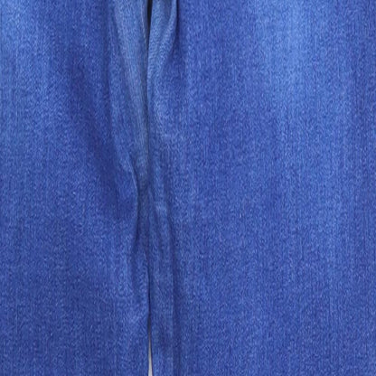 Born Belief Womens Blue  Cotton Skinny Jeans Size 6 L27 in Regular