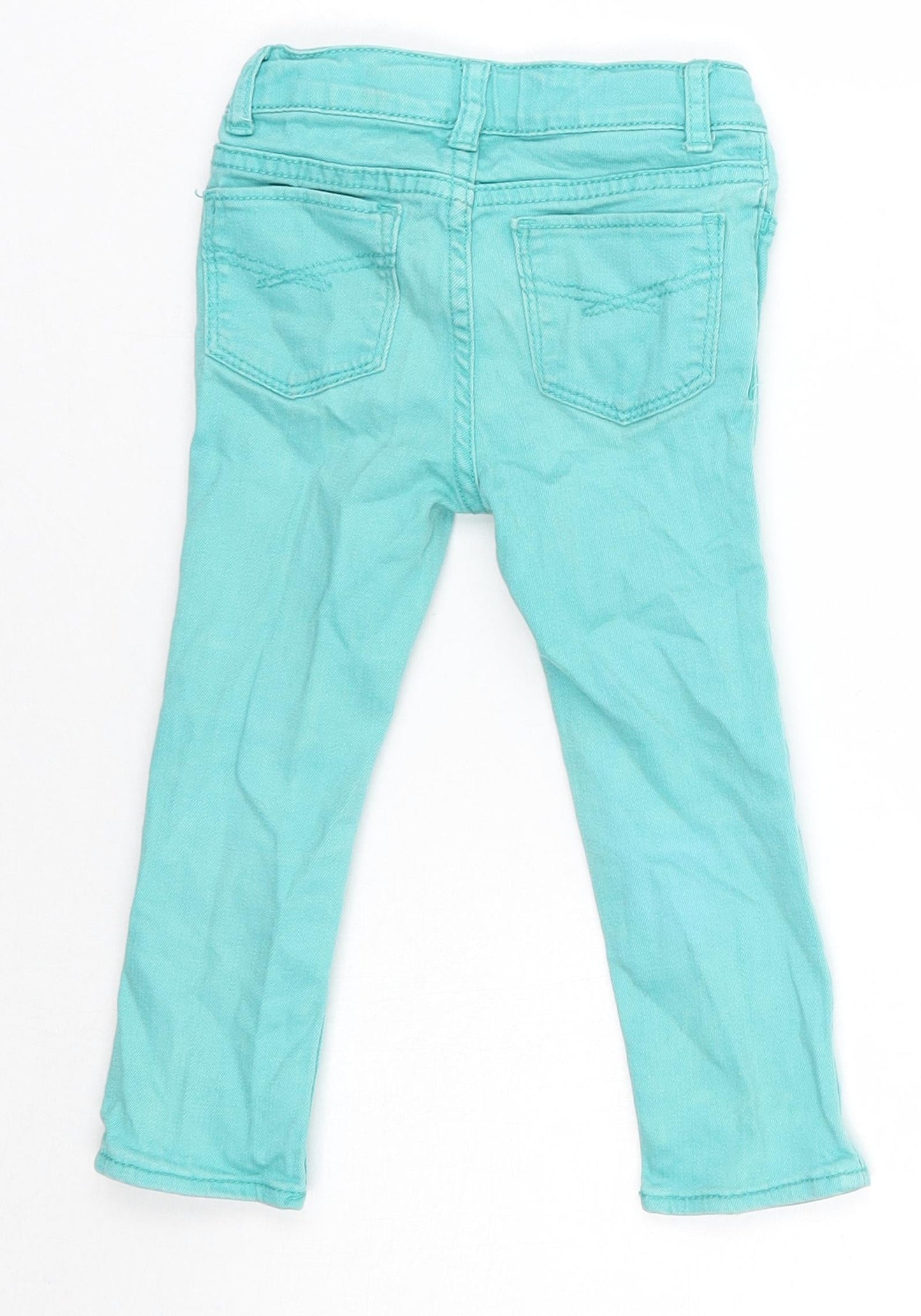 Gap Baby Green  Cotton Jogger Jeans Size 24 Months