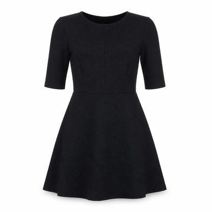 Topshop Womens Black  Polyester A-Line  Size 10  Round Neck Pullover