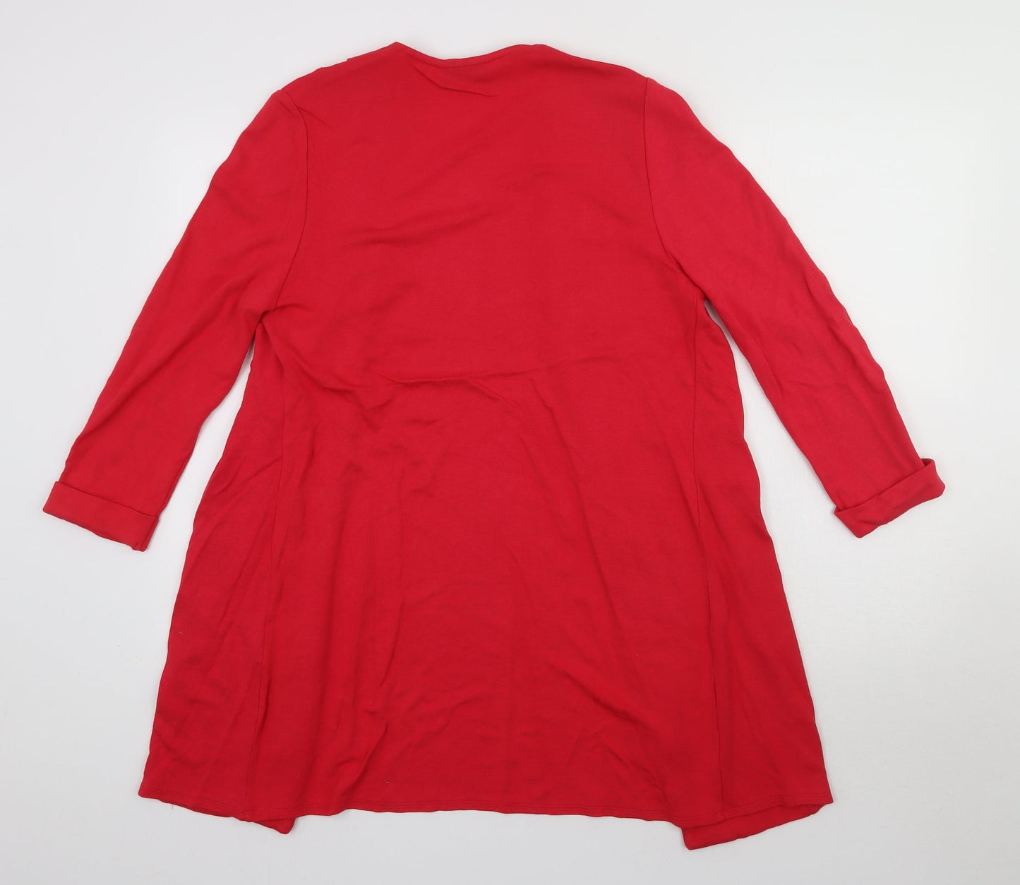 Womens UK Size  Wallis Red Cardigan Jumper