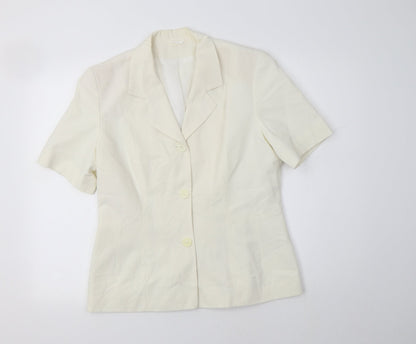 Womens UK Size 14 Dorothy Perkins Ivory Jacket