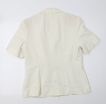 Womens UK Size 14 Dorothy Perkins Ivory Jacket