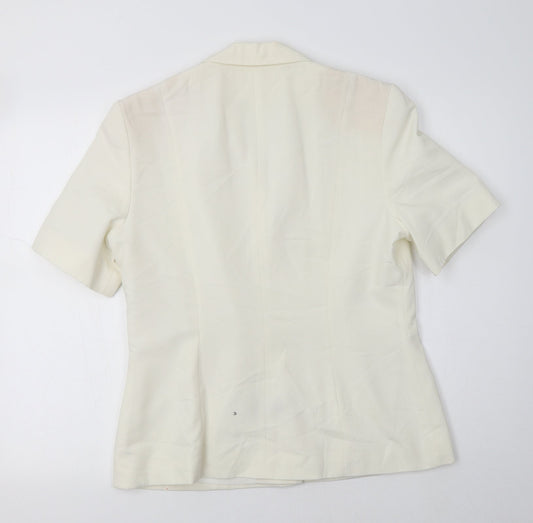Womens UK Size 14 Dorothy Perkins Ivory Jacket