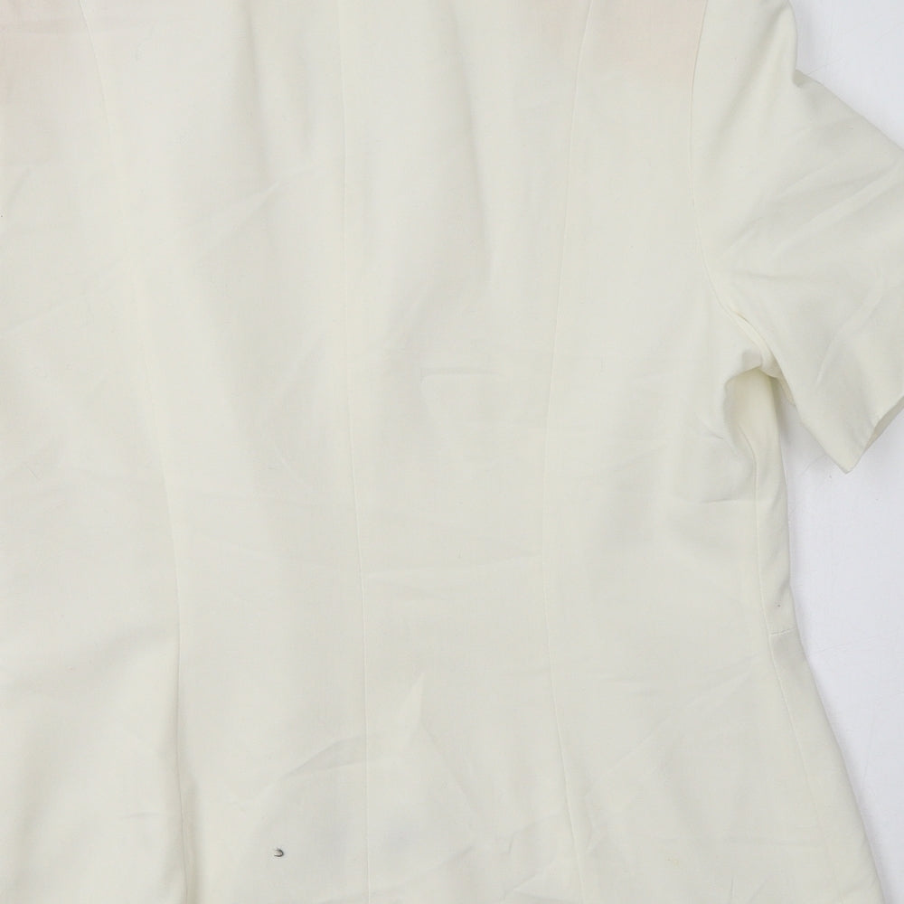 Womens UK Size 14 Dorothy Perkins Ivory Jacket