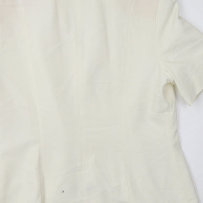 Womens UK Size 14 Dorothy Perkins Ivory Jacket