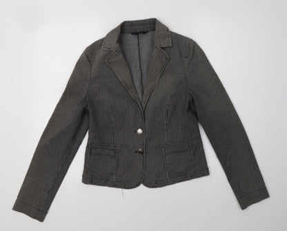 Womens UK Size 12 Dorothy Perkins Grey Jacket