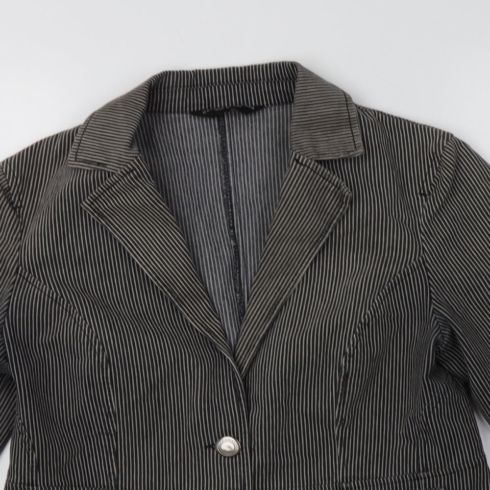 Womens UK Size 12 Dorothy Perkins Grey Jacket