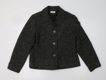 Damart Womens Grey   Jacket Blazer Size 14