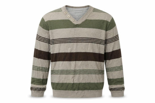 Mens UK Size M BHS Beige Pullover Jumper