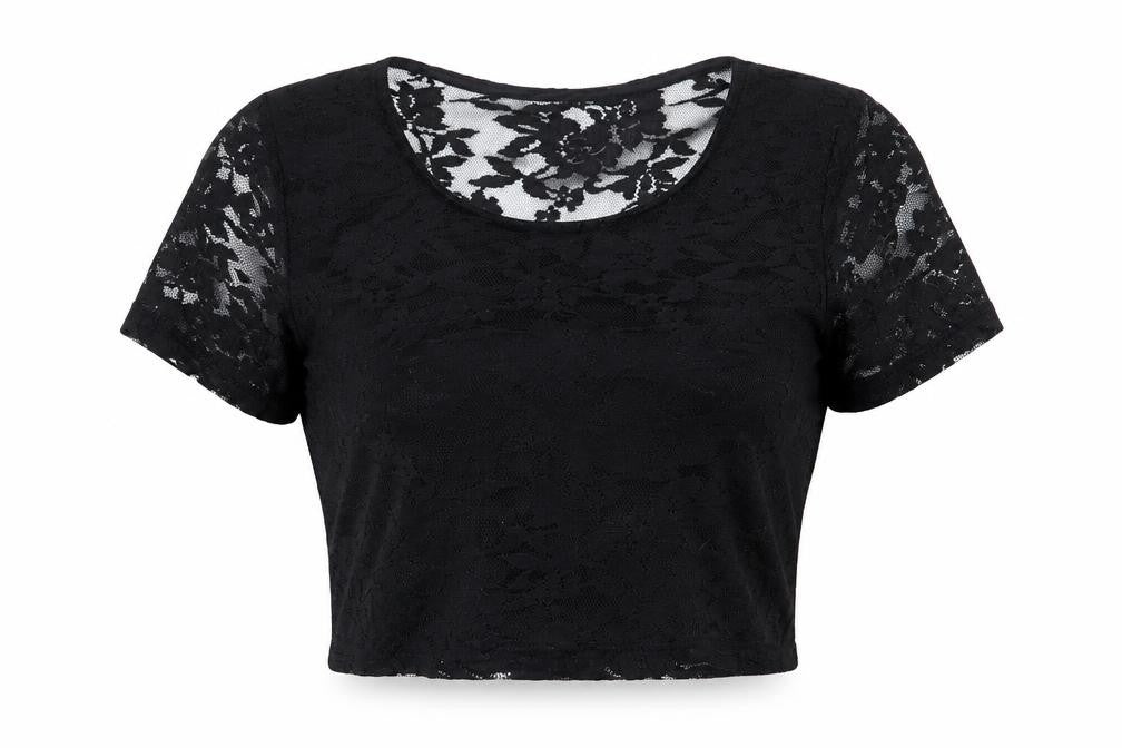 Womens UK Size 10 Atmosphere Black Basic Blouse