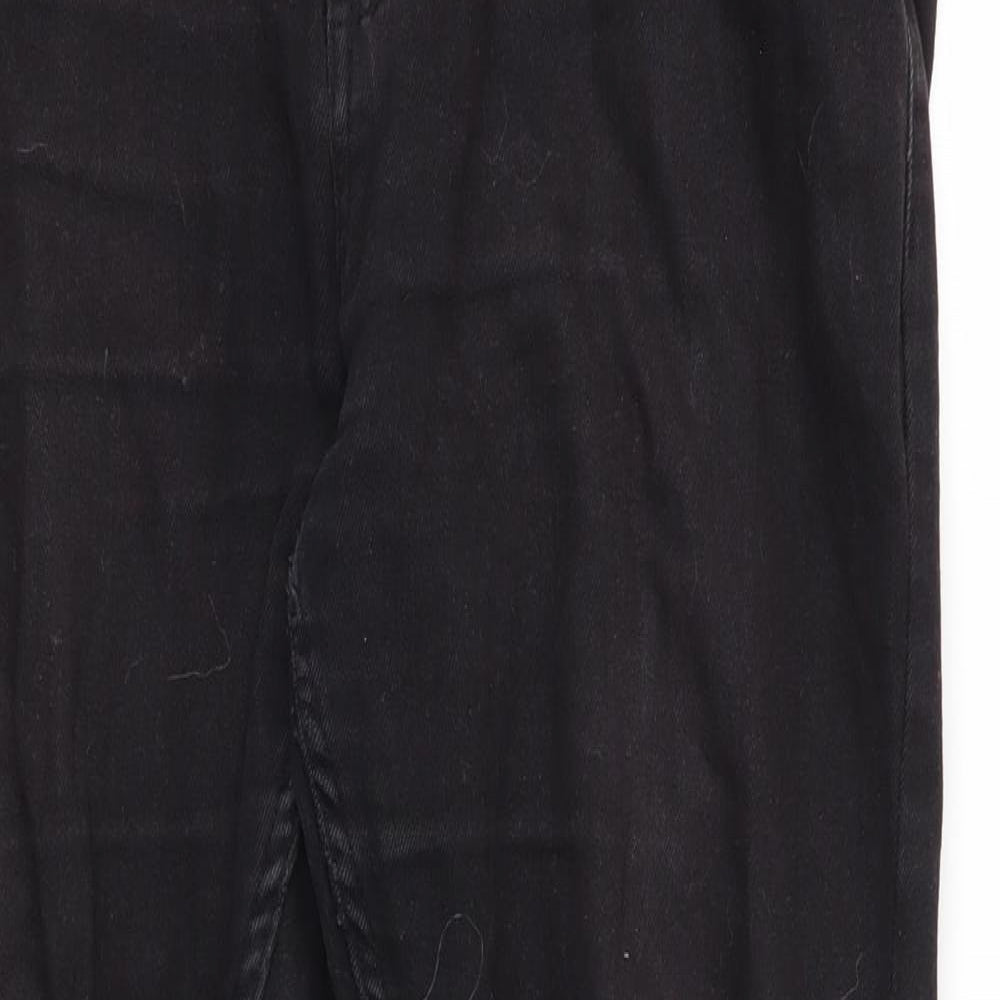 Denim Co Mens Black  Cotton Skinny Jeans Size 32 in L27 in Regular