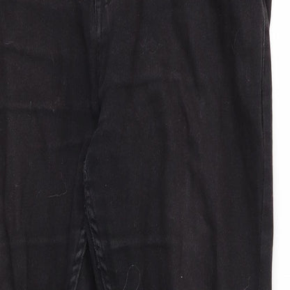 Denim Co Mens Black  Cotton Skinny Jeans Size 32 in L27 in Regular