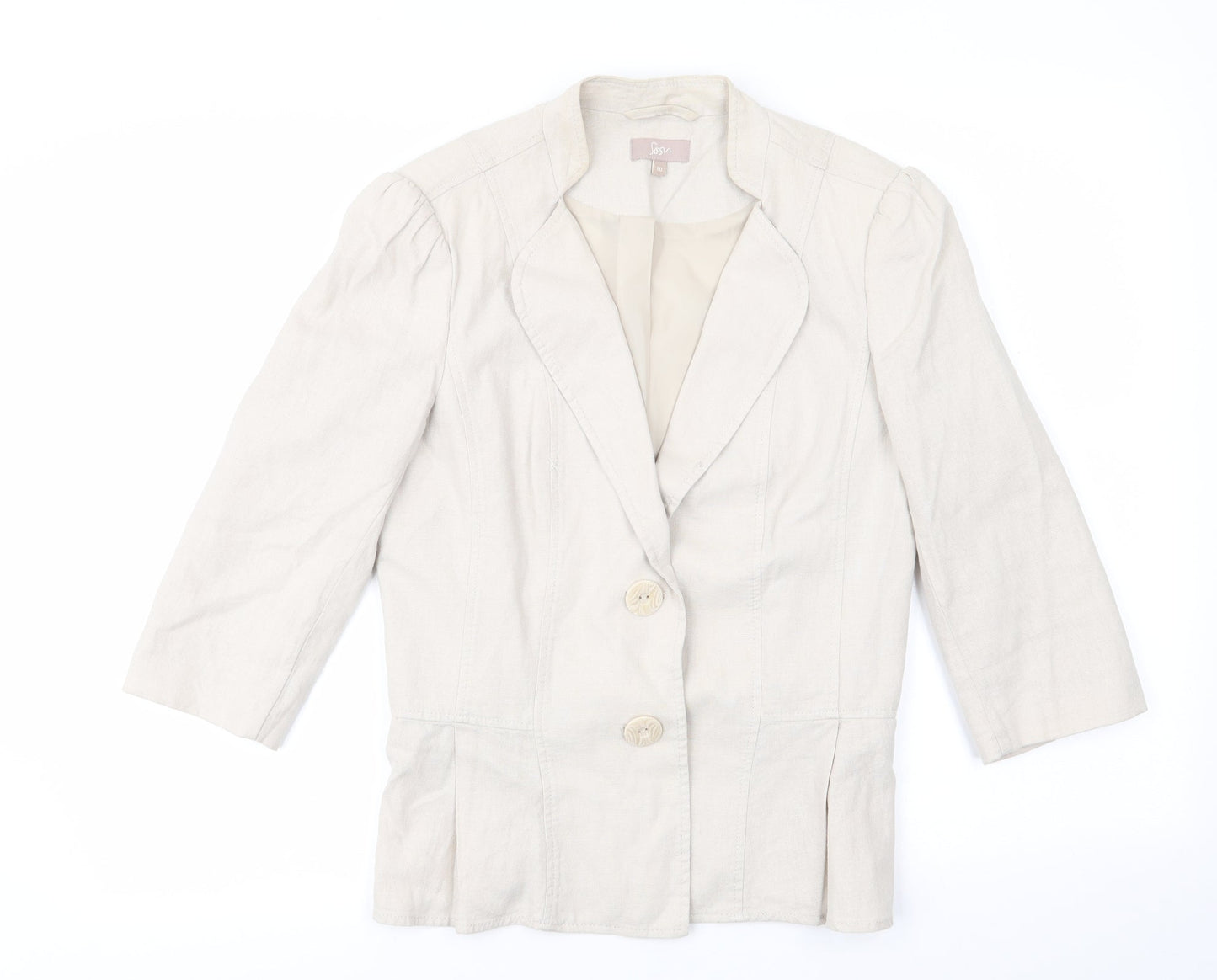 Womens UK Size 10 Soon Beige Jacket