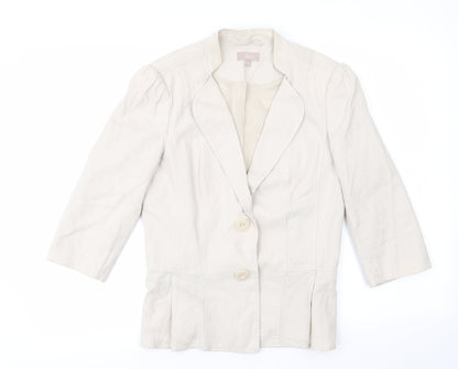Womens UK Size 10 Soon Beige Jacket