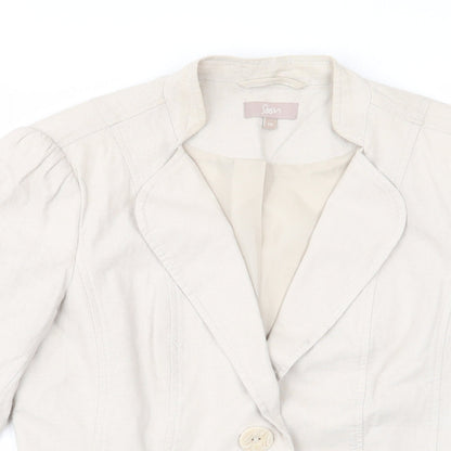 Womens UK Size 10 Soon Beige Jacket