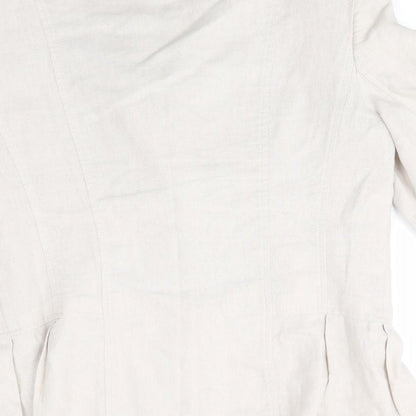 Womens UK Size 10 Soon Beige Jacket