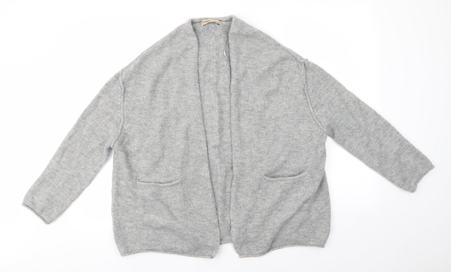 Womens UK Size S Pull & Bear Grey Cardigan Jumper