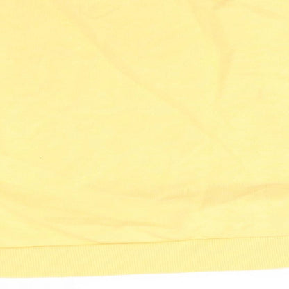 Disney at Primark Girls Yellow Animal Print Cotton Pullover Sweatshirt Size 10-11 Years   - Mickey Mouse 1928