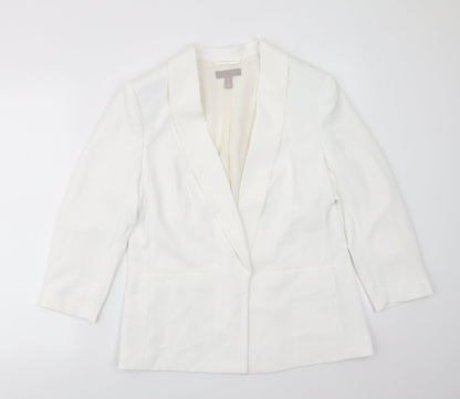 Womens UK Size 14 H&M Ivory Jacket