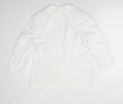 Womens UK Size 14 H&M Ivory Jacket