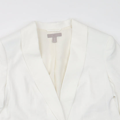 Womens UK Size 14 H&M Ivory Jacket