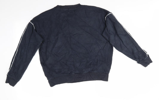Womens UK Size 8 Jack Wills Blue Pullover Sweatshirt