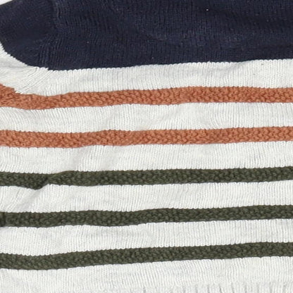 Fred & Flo Baby Multicoloured  100% Cotton Pullover Jumper Size 3-6 Months