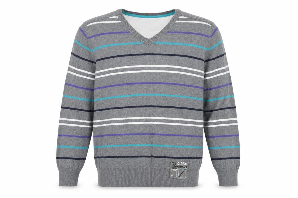 Mens UK Size L Matalan Grey Pullover Jumper