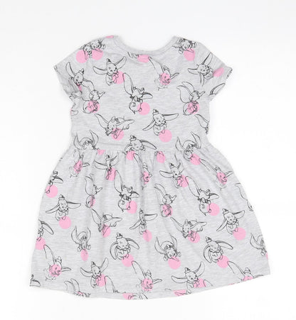 George Baby Grey  Polyester A-Line  Size 12-18 Months  Round Neck