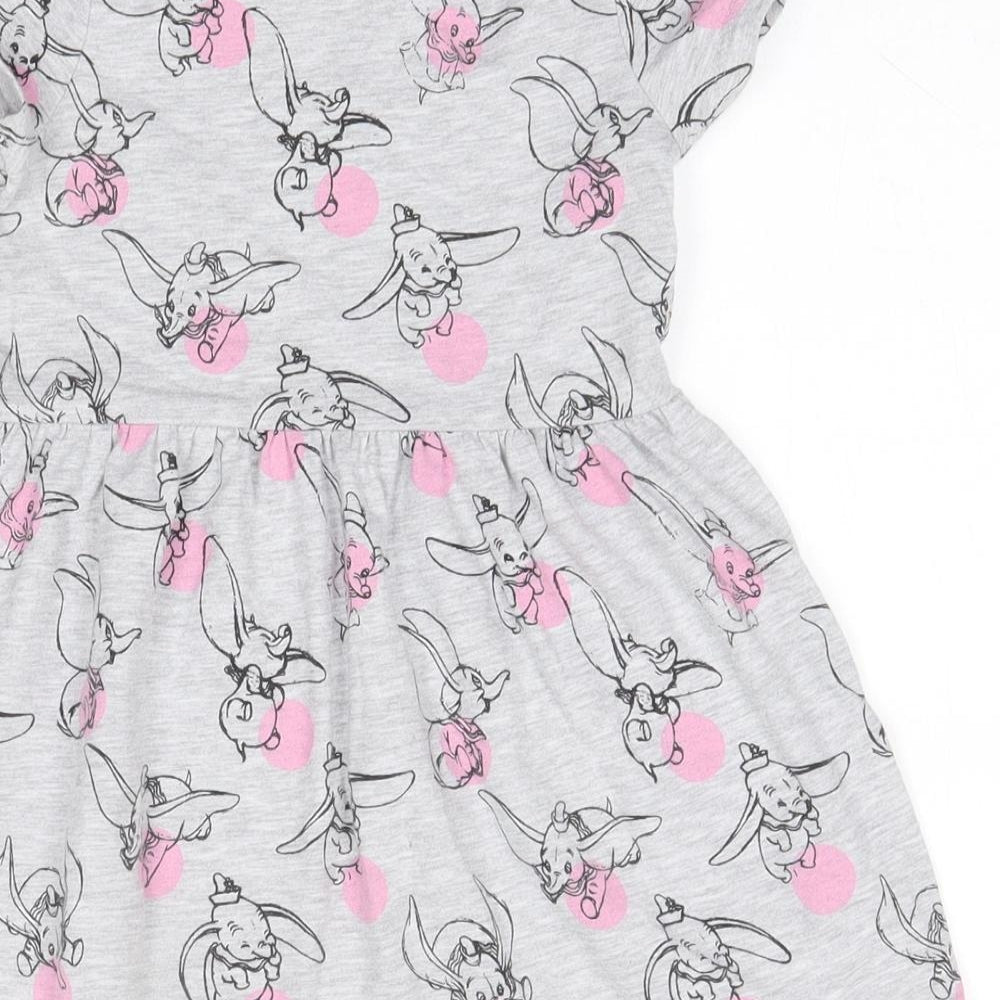 George Baby Grey  Polyester A-Line  Size 12-18 Months  Round Neck