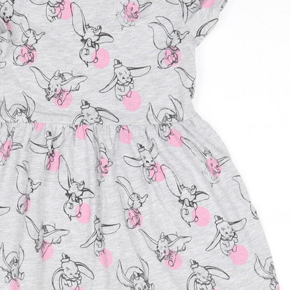 George Baby Grey  Polyester A-Line  Size 12-18 Months  Round Neck